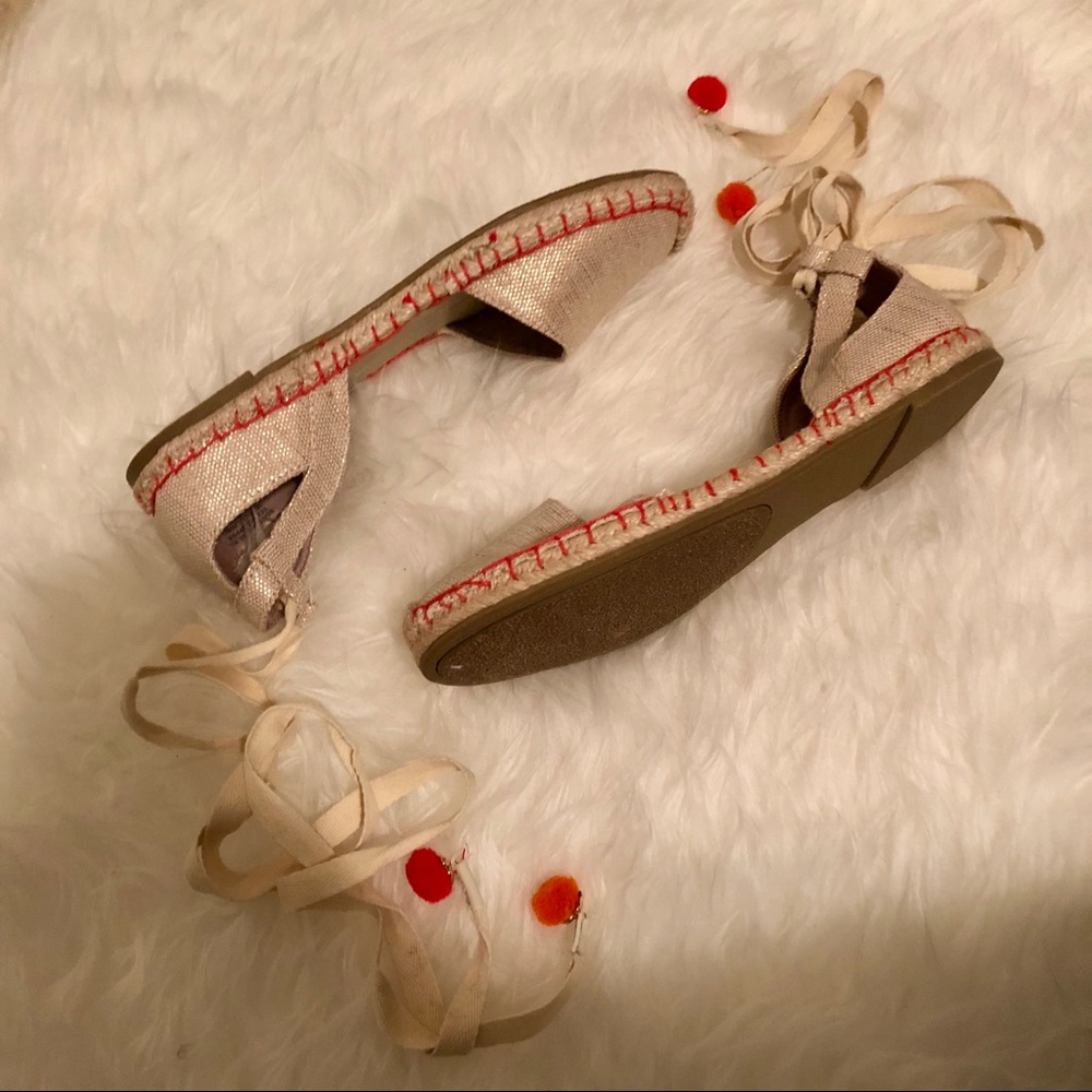 NWOT Women’s Linen Espadrille - size 8.5